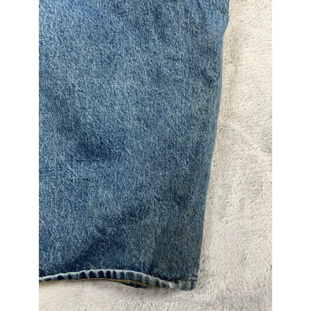 Gap Baggy Fit Jeans Mens 40x30 Skate Streetwear Light Wash Denim